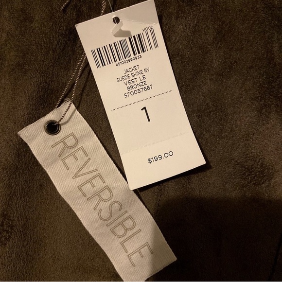 Chico’s reversible suede jacket - Picture 13 of 14